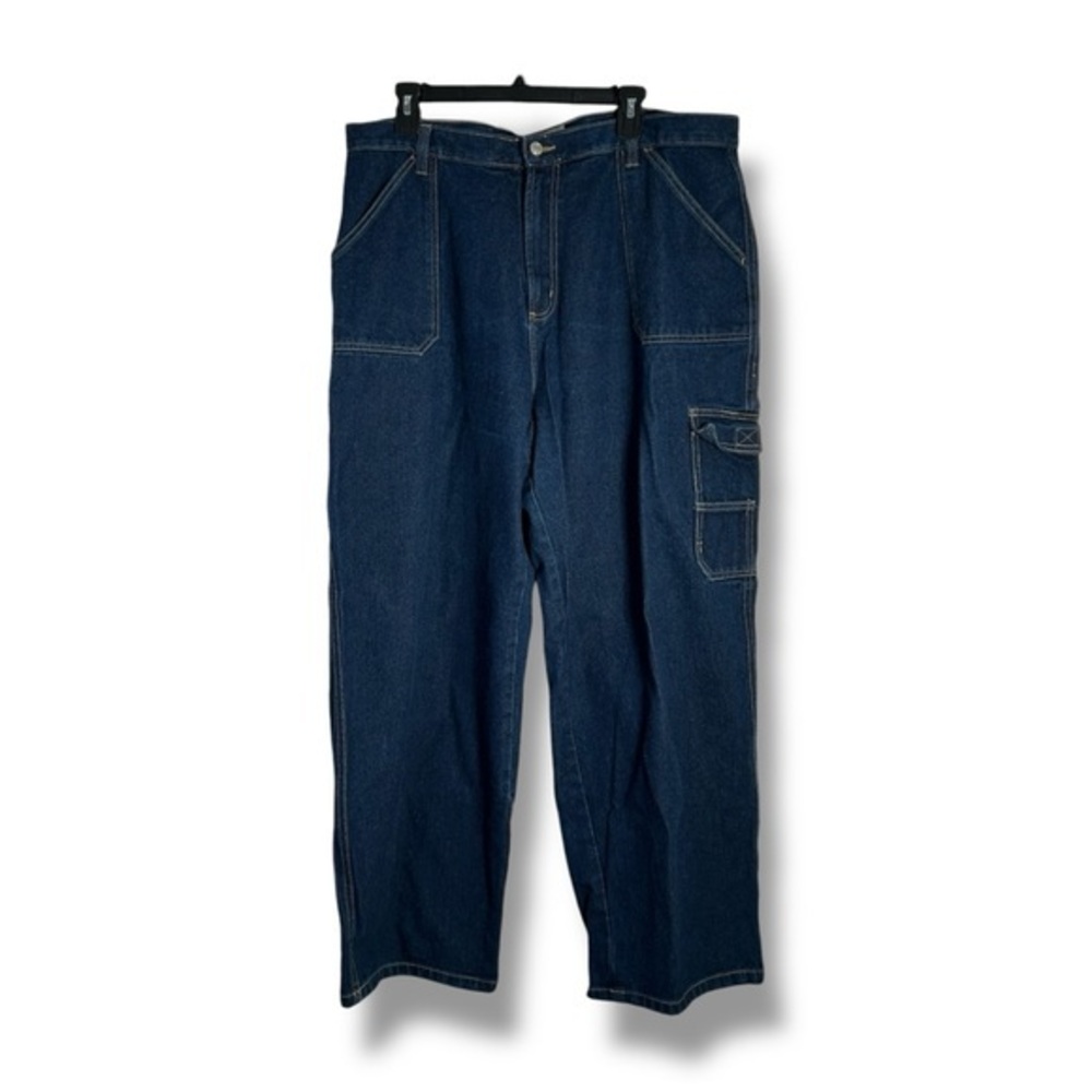 Vintage Adriana Sport Dark Wash Ultility Style Jeans Size 20W - “Nydia”